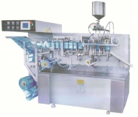 OCL-180水平式制袋(自立袋)全自動(dòng)包裝機(jī) Horizontal bag making (stand-up pouch) automatic packaging machine